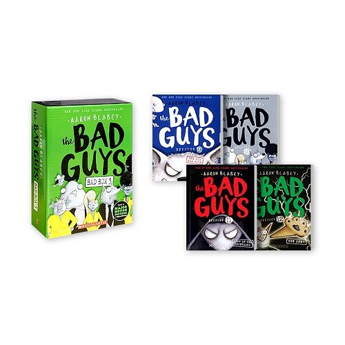 The Bad Guys: The Bad Box 3 (#9-#12) (Paperback 4권)