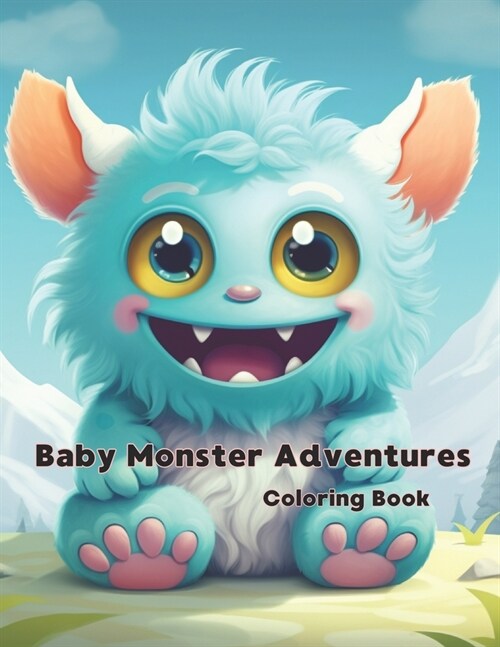 Baby Monster Adventures Coloring Book (Paperback)