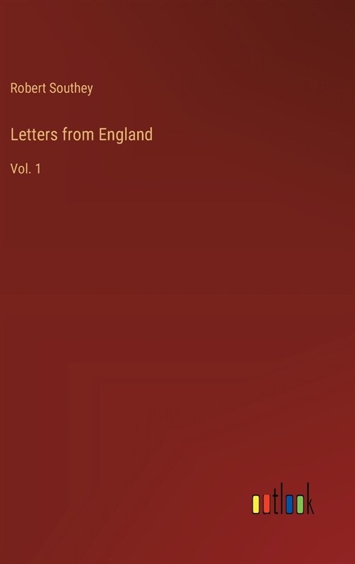 Letters from England: Vol. 1 (Hardcover)