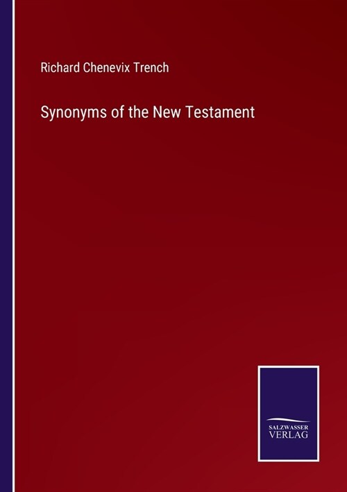 Synonyms of the New Testament (Paperback)