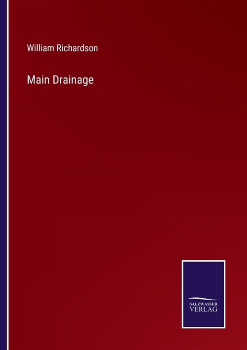 Main Drainage (Paperback)