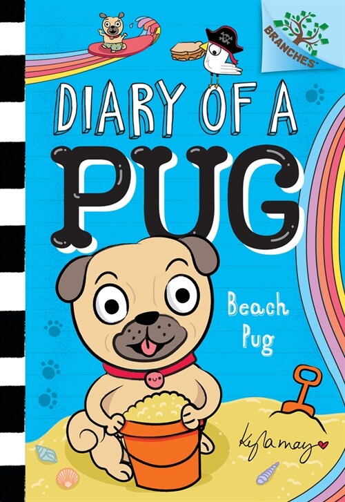 Beach Pug: A Branches Book (Diary of a Pug #10) (Hardcover)