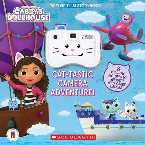 Cat-Tastic Camera Adventure! (Gabbys Dollhouse) a Picture This! Storybook (Hardcover)