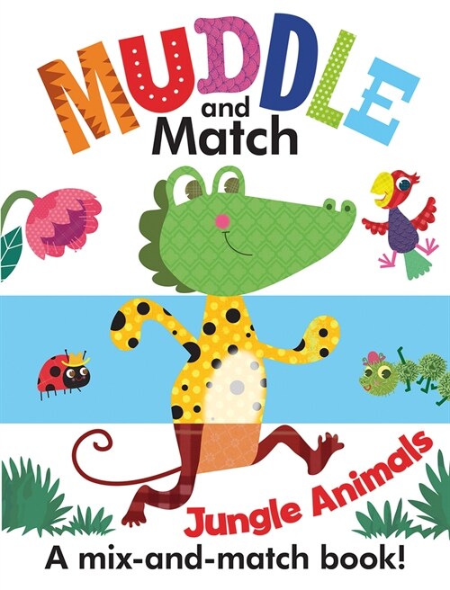 Muddle and Match Jungle Animals (Board Books)