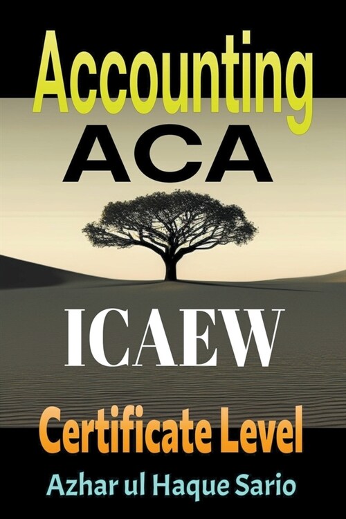 ICAEW ACA Accounting: Certificate Level (Paperback)