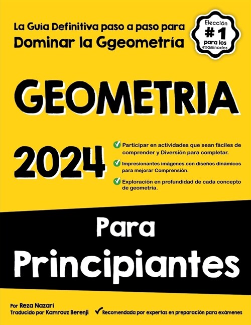 Geometria Para Principiantes: La Gu? definitiva paso a paso para dominar la geometr? (Paperback)