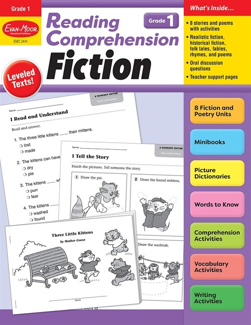 Reading Comprehension: Fiction, Grade 1 Teacher Resource (Paperback)