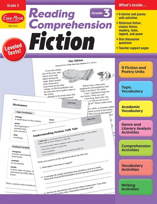 Reading Comprehension: Fiction, Grade 3 Teacher Resource (Paperback)