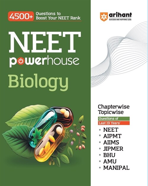 Arihant NEET Powerhouse Biology Book For 2024 Exam (4500+ Question to Boost Your NEET Rank) (Paperback)