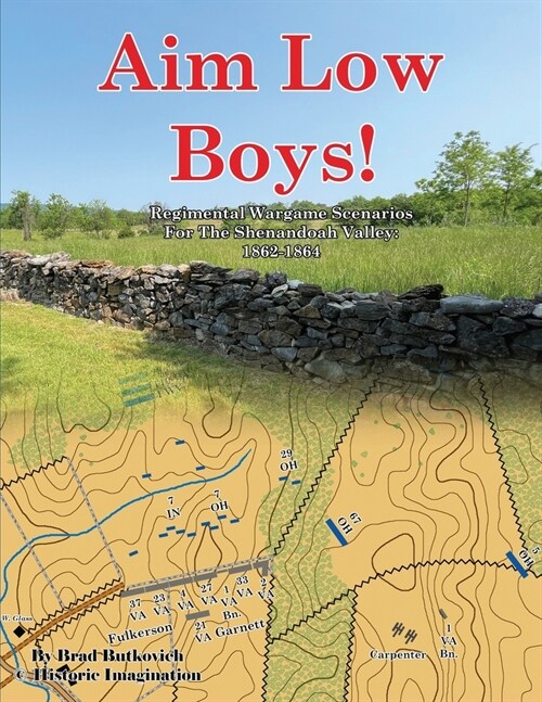 Aim Low Boys!: Regimental Wargame Scenarios in the Shenandoah Valley: 1862-1864 (Paperback)