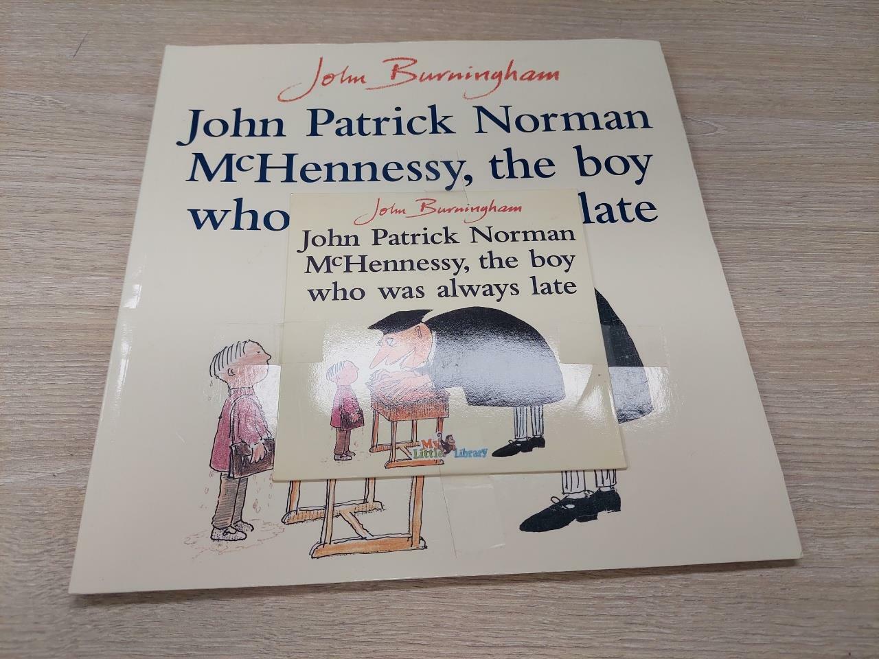 [중고] John Patrick Norman McHennessy : The Boy Who Was Always Late (Paperback)