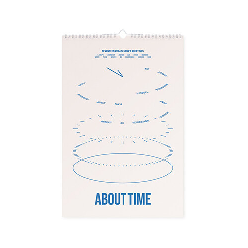 [중고] 세븐틴 - SEVENTEEN 2024 WALL CALENDAR