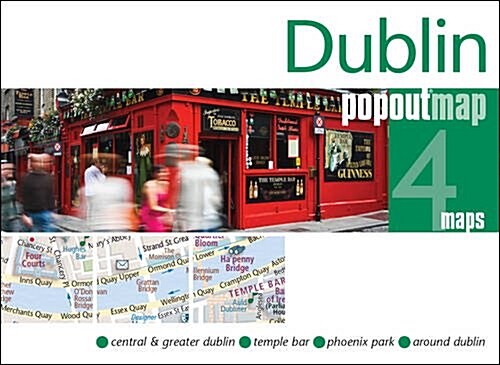 Dublin PopOut Map (Sheet Map, folded)