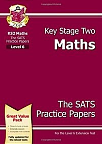 KS2 Maths SATs Practice Papers - Level 6 (Paperback)