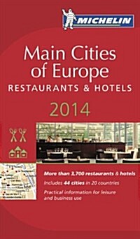 Michelin Guide Main Cities of Europe (Paperback, 2014)