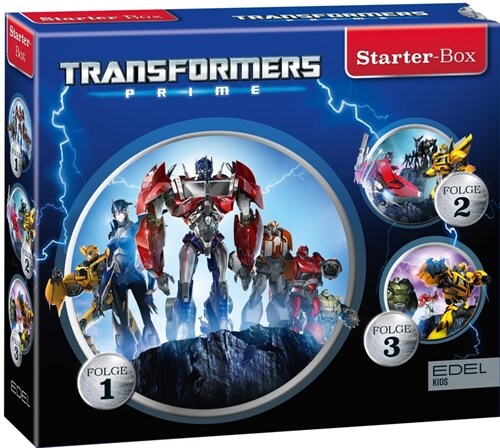 Transformers: Prime. Box.1, 3 Audio-CD (CD-Audio)