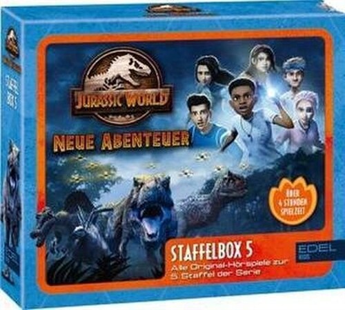 Jurassic World - Neue Abenteuer. Staffelbox.5, 3 Audio-CD (CD-Audio)
