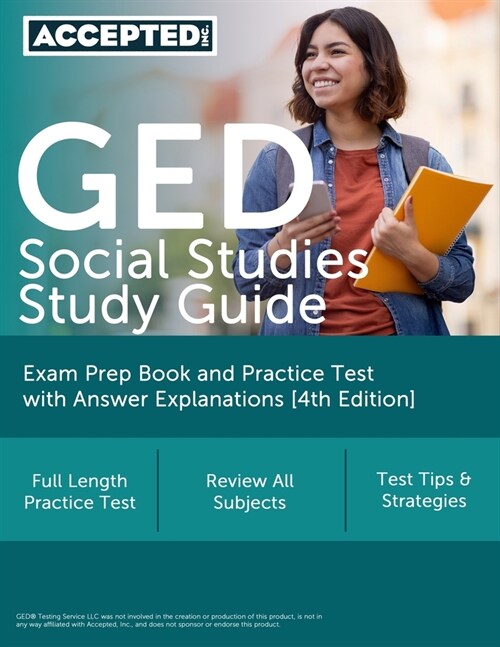 GED Social Studies Study Guide: Exam Prep Book and Practice Test with Answer Explanations [4th Edition] (Paperback)