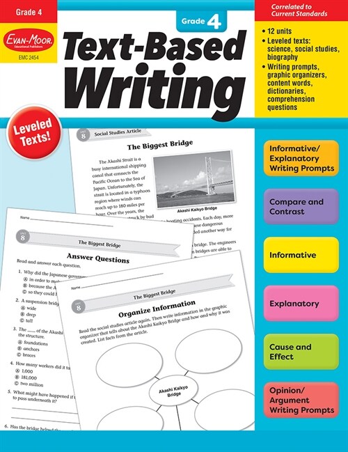 Text-Based Writing, Grade 4 Teacher Resource (Paperback)