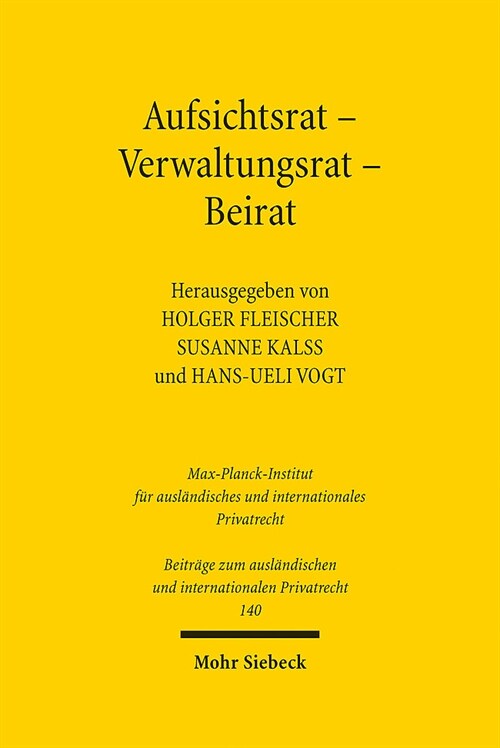 Aufsichtsrat - Verwaltungsrat - Beirat: Elftes Deutsch-Osterreichisch-Schweizerisches Symposium, Hamburg, 2.-3. Juni 2022 (Hardcover)