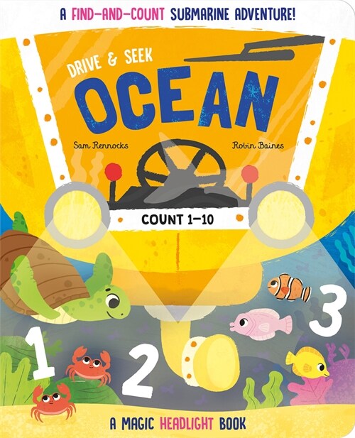 Drive & Seek Ocean - A Magic Find & Count Adventure (Board Book)