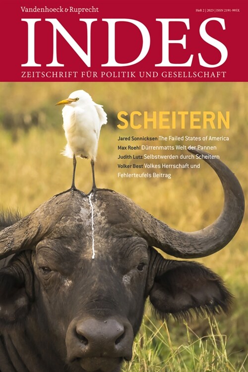 Scheitern: Indes. Zeitschrift Fur Politik Und Gesellschaft 2023, Heft 02 (Paperback)