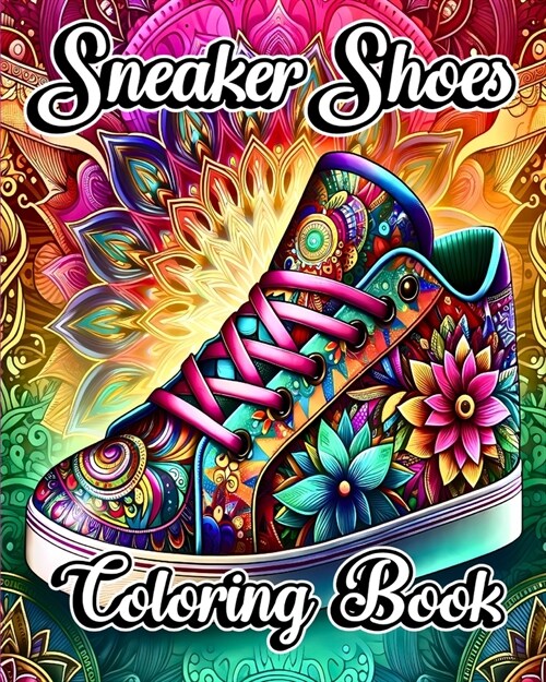 Sneaker Shoes Coloring Book: A Great Gift for Sneakers Lovers. A Coloring Book for Adults and Teens (Paperback)