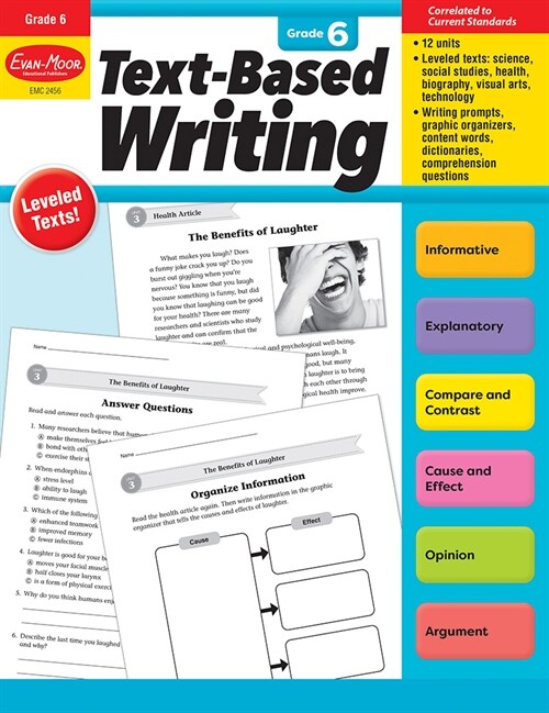 Text-Based Writing, Grade 6 Teacher Resource (Paperback)