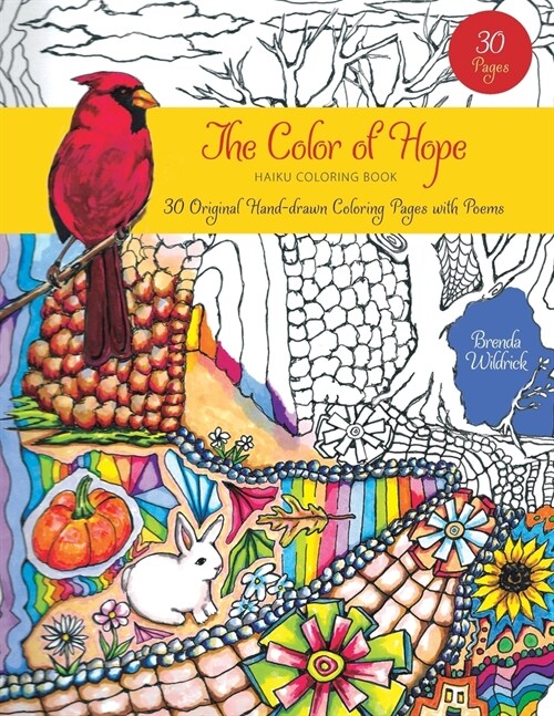 The Color of Hope: Haiku Coloring Book (Paperback)