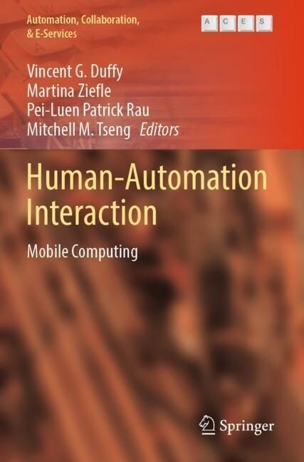 Human-Automation Interaction: Mobile Computing (Paperback, 2023)