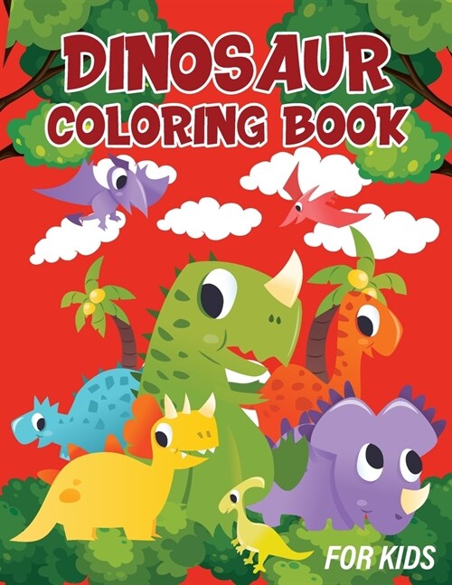 Dinosaurs Activity Book: Easy Dino Activity Book (Paperback)