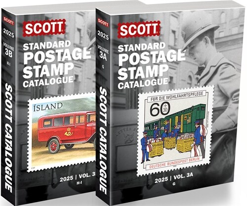 2025 Scott Stamp Postage Catalogue Volume 3: Cover Countries G-I (2 Copy Set): Scott Stamp Postage Catalogue Volume 2: G-I (Paperback, 181)