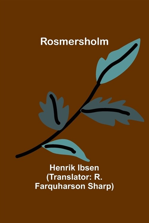 Rosmersholm (Paperback)