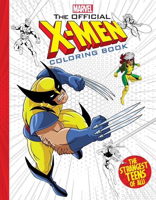 The Official X-Men Coloring Book (Paperback)