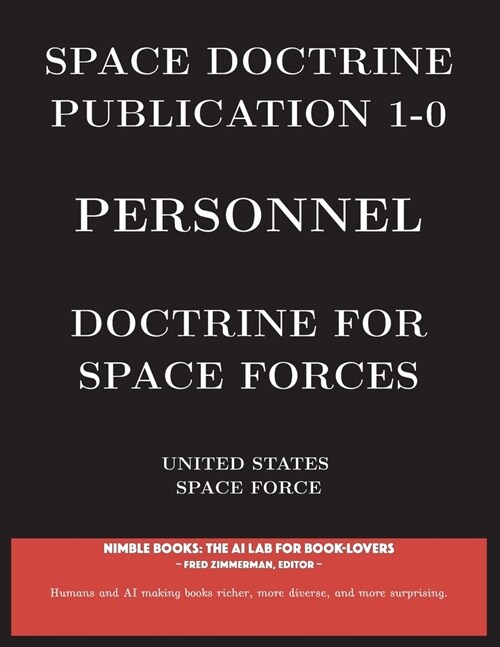 Space Doctrine Publication 1-0 Personnel: Doctrine for Space Forces (Paperback)