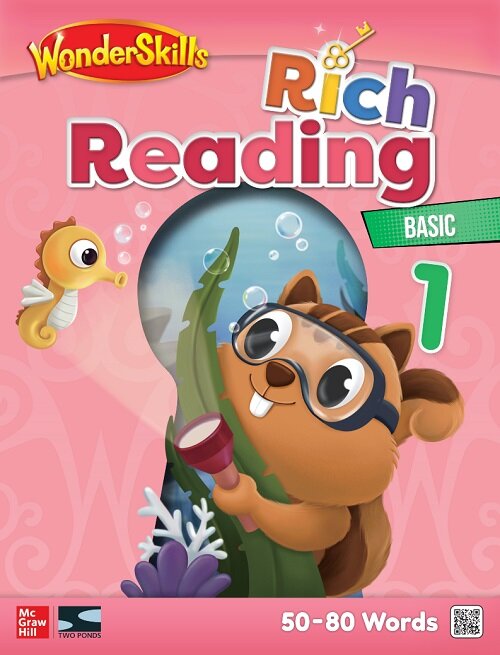 WonderSkills Rich Reading Basic 1 : Student Book (Book(+Workbook) + QR Audio)