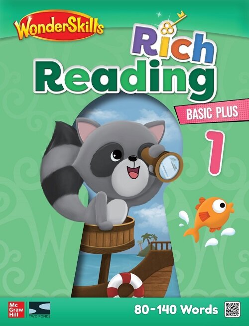 WonderSkills Rich Reading Basic Plus 1 : Student Book (Book(+Workbook) + QR Audio)