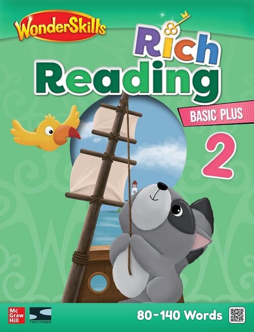 WonderSkills Rich Reading Basic Plus 2 : Student Book (Book(+Workbook) + QR Audio)