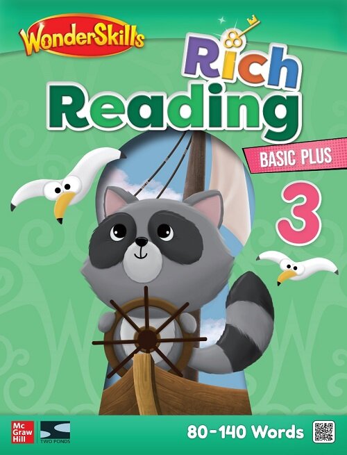WonderSkills Rich Reading Basic Plus 3 : Student Book (Book(+Workbook) + QR Audio)