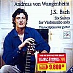[중고] Bach: Suites For Violoncello Transcribed For Guitar / 기타를 위해 편곡된 바흐 무반주첼로조곡