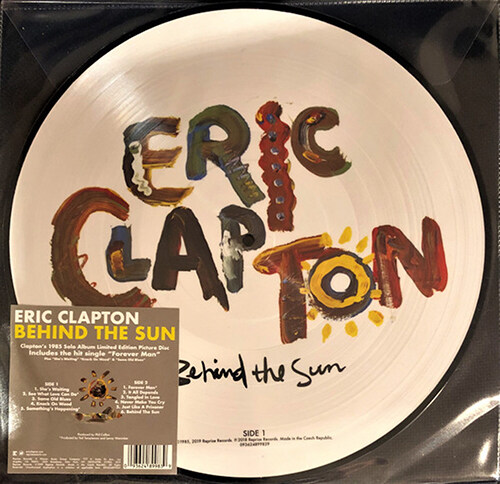 [수입] Eric Clapton - Behind The Sun [픽처디스크 LP]