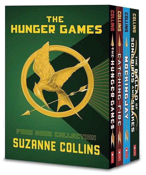 Hunger Games 4-Book Box Set (Paperback 4권, 미국판)