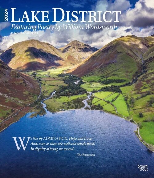 LAKE DISTRICT 2024 SQUARE (Paperback)