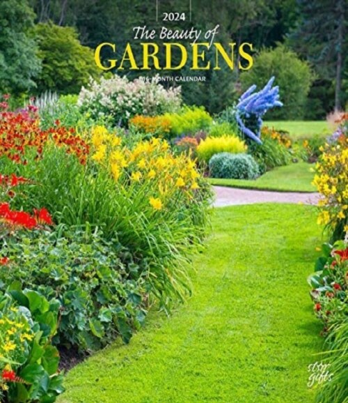 GARDENS THE BEAUTY OF 2024 SQUARE STKR S (Paperback)