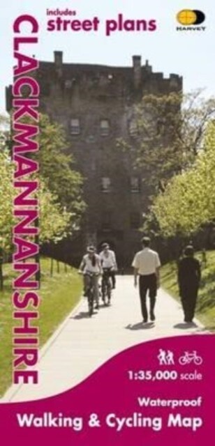 Clackmannanshire : Walking and Cycling (Sheet Map, folded, 2 ed)