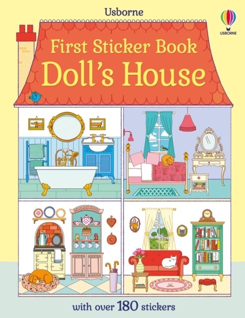 First Sticker Book Dolls House (Paperback)