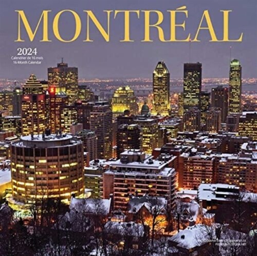 MONTREAL 2024 SQUARE FRENCH ENGLISH WYMA (Paperback)