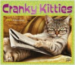 AVANTI CRANKY KITTIES 2024 SQUARE STKR S (Paperback)