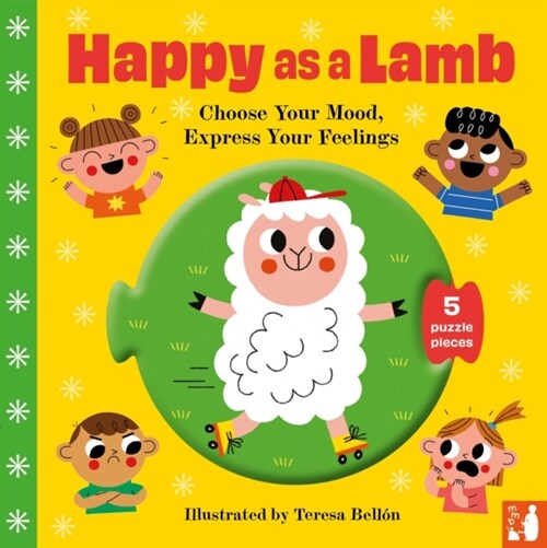 Happy as a Lamb : A fun way to explore emotions with 2–5-year-olds through play (Board Book)
