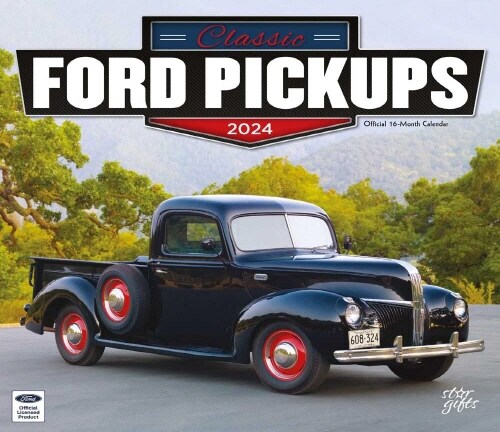 CLASSIC FORD PICKUPS 2024 SQUARE STKR ST (Paperback)